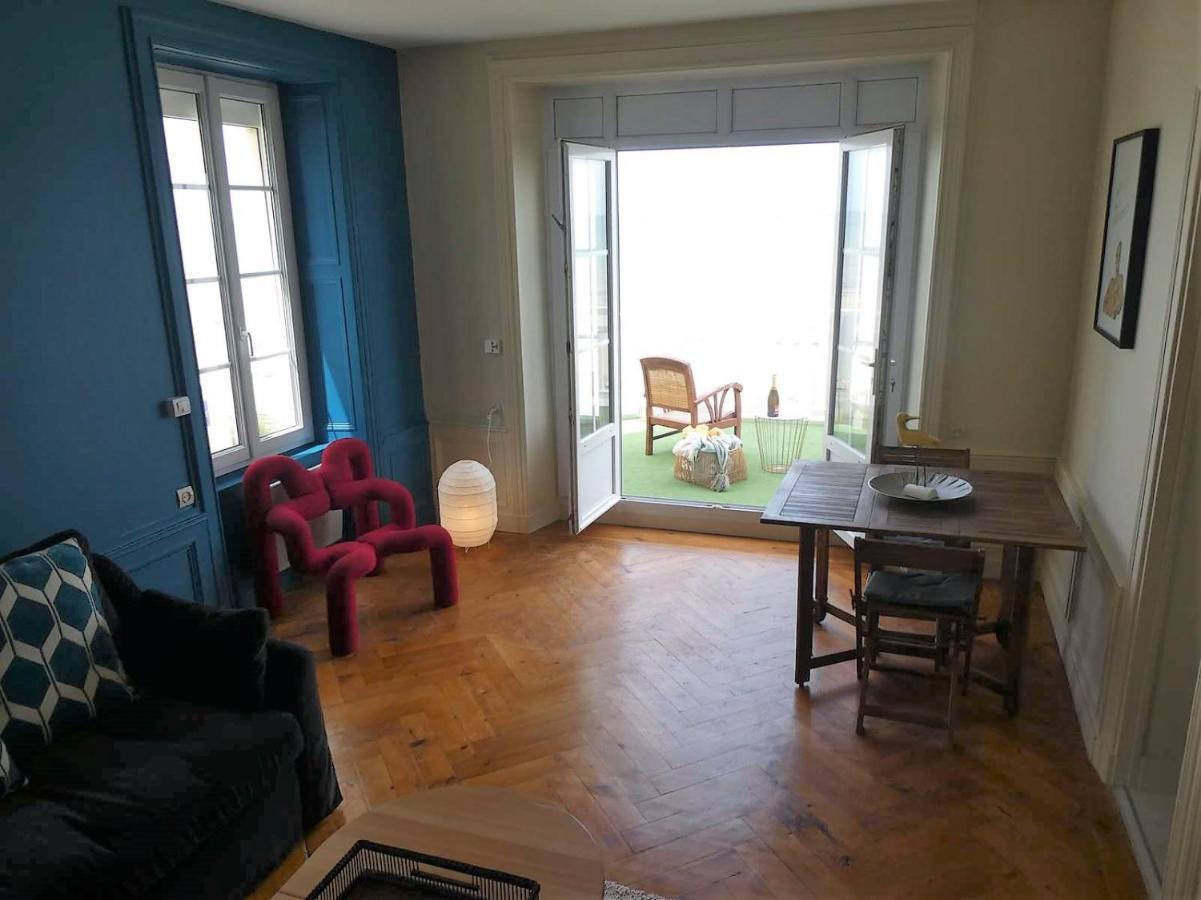Appartement De Standing - Avec Terrasse Et Vue Mer Арроманш-ле-Бен Экстерьер фото