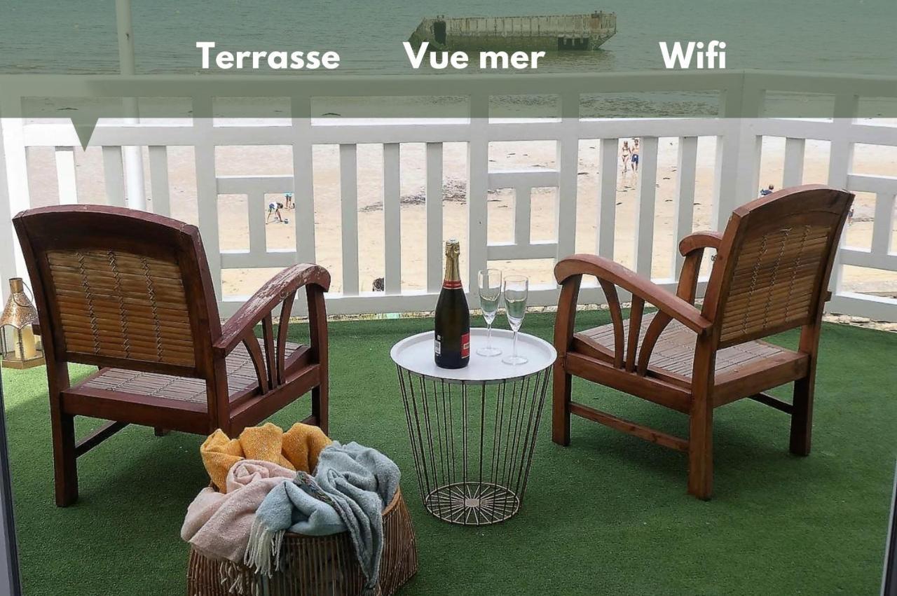 Appartement De Standing - Avec Terrasse Et Vue Mer Арроманш-ле-Бен Экстерьер фото